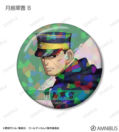Golden Kamuy Fighting Backs Ver. Holographic Can Badge - official product photo 12