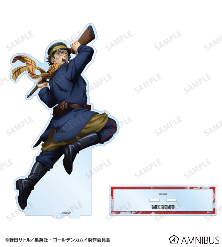 Golden Kamuy Fighting Backs Ver. Extra Large Acrylic Stand - official product photo 3