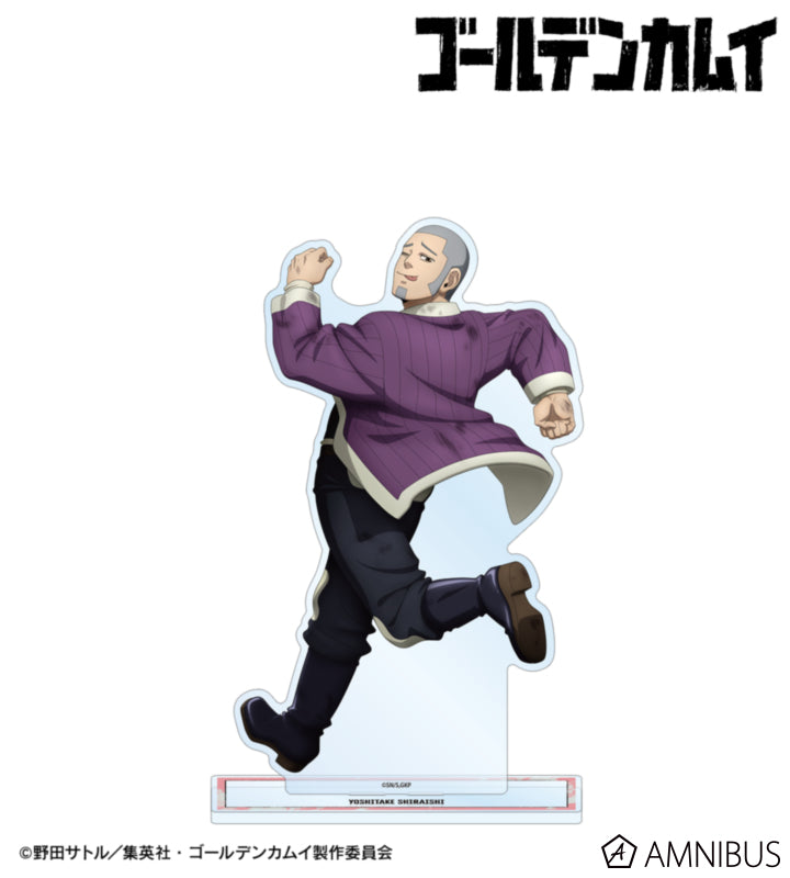 Golden Kamuy Fighting Backs Ver. Extra Large Acrylic Stand - official product photo 8