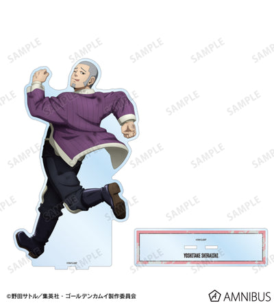 Golden Kamuy Fighting Backs Ver. Extra Large Acrylic Stand - official product photo 9