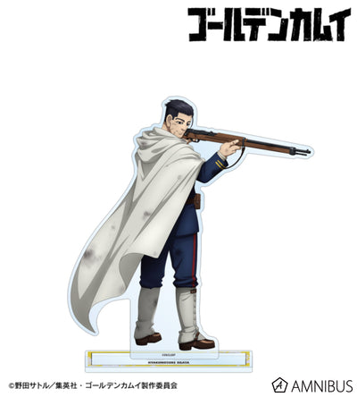 Golden Kamuy Fighting Backs Ver. Extra Large Acrylic Stand - official product photo 11