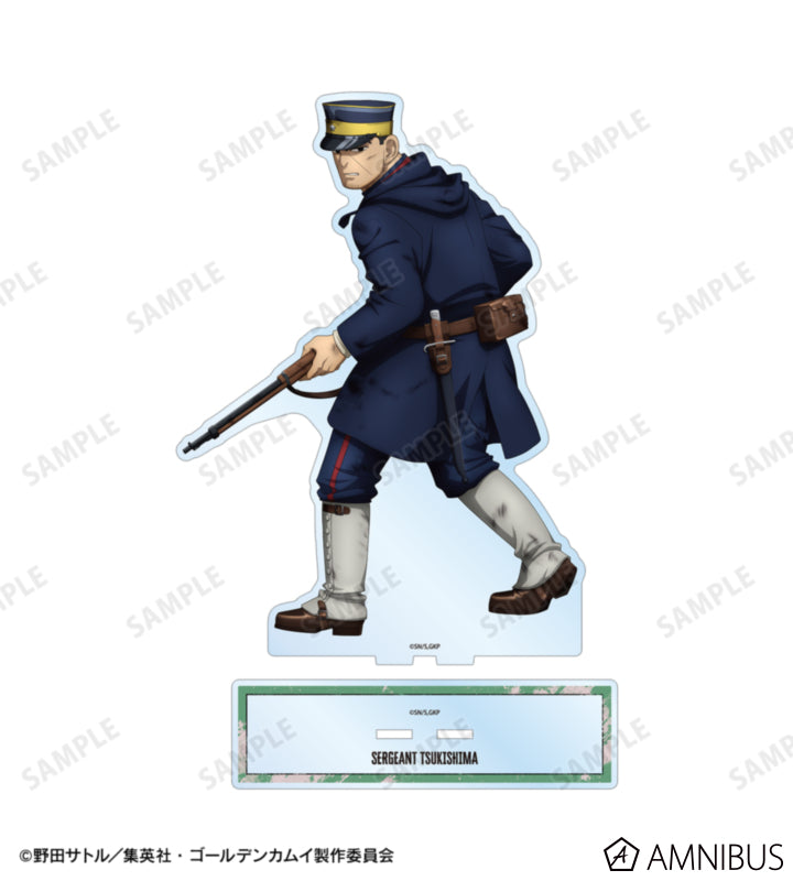 Golden Kamuy Fighting Backs Ver. Extra Large Acrylic Stand - official product photo 15