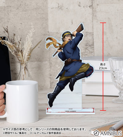 Golden Kamuy Fighting Backs Ver. Extra Large Acrylic Stand - official product photo 16