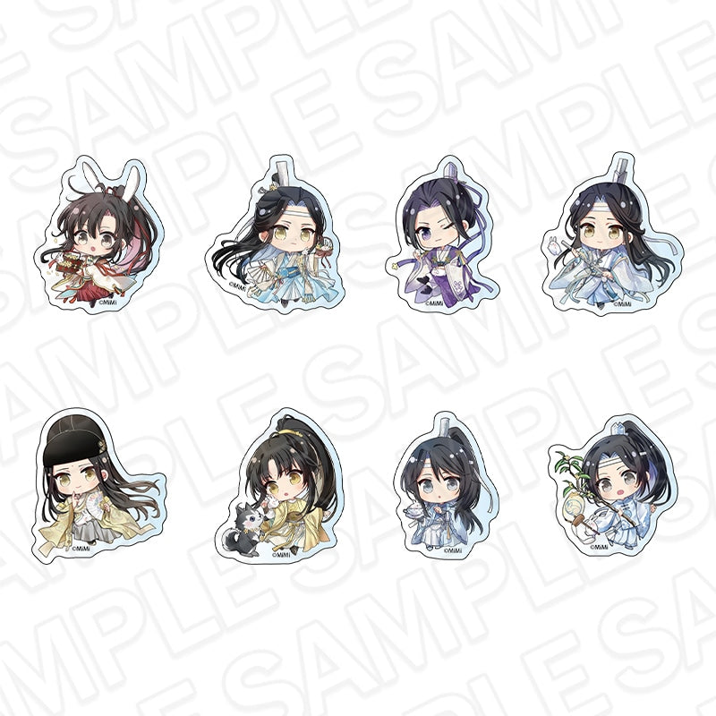 Grandmaster of Demonic Cultivation Acrylic Sticker Kyomaf 2026 Mini Character Ver. Complete Set Of 8 Types