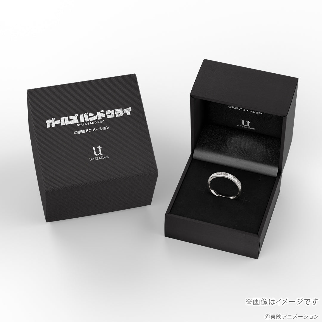 Girls Band Cry Togenashi Togeari silver ring - official image 7