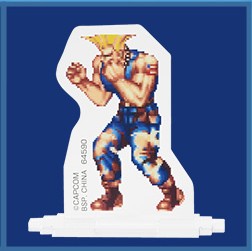 ICHIBAN KUJI STREET FIGHTER - G PRIZE ACRYLIC STAND COLLECTION