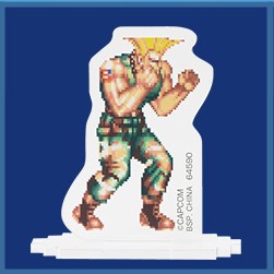 ICHIBAN KUJI STREET FIGHTER - G PRIZE ACRYLIC STAND COLLECTION