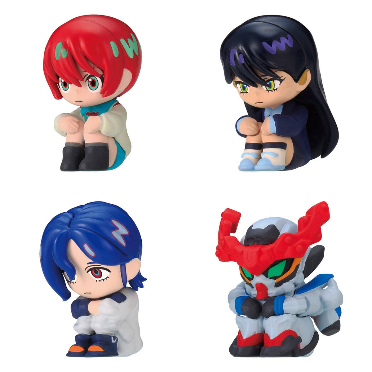 Gundam Mobile Suit Gundam GQuuuuuuX complete set of 4 types