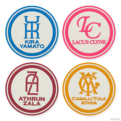 Gundam Series STRICT-G - SEED FREEDOM Personal Mark Rubber Coaster Lacus Clyne - official product view 3