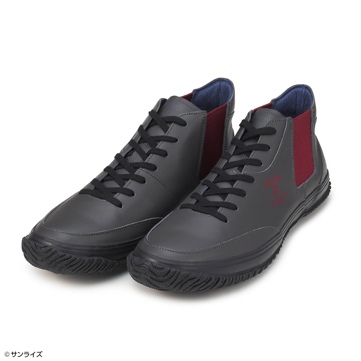 Gundam Series STRICT-G - SEED FREEDOM SPINGLE Leather Sneakers Athrun Zala - official product view 1