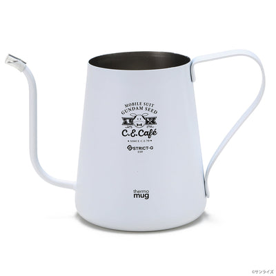 Gundam Series STRICT-G - SEED FREEDOM thermo mug C.E.Cafe Drip Pot - official product view 1