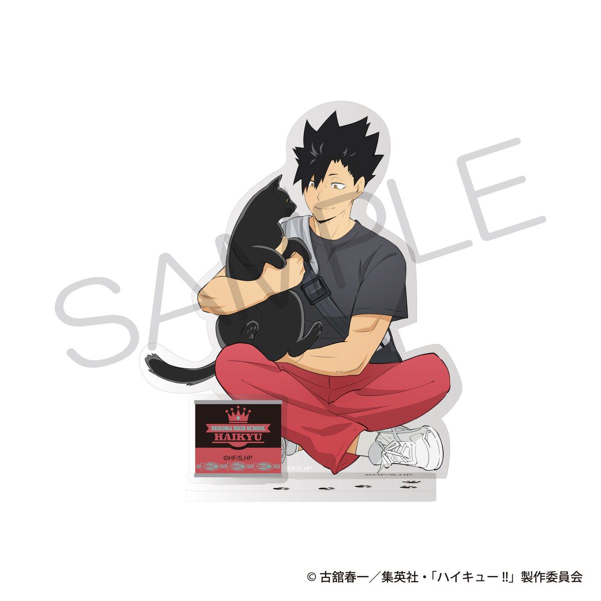 Haikyu Cat Ver. Acrylic Stands - Tetsuro Kuroo