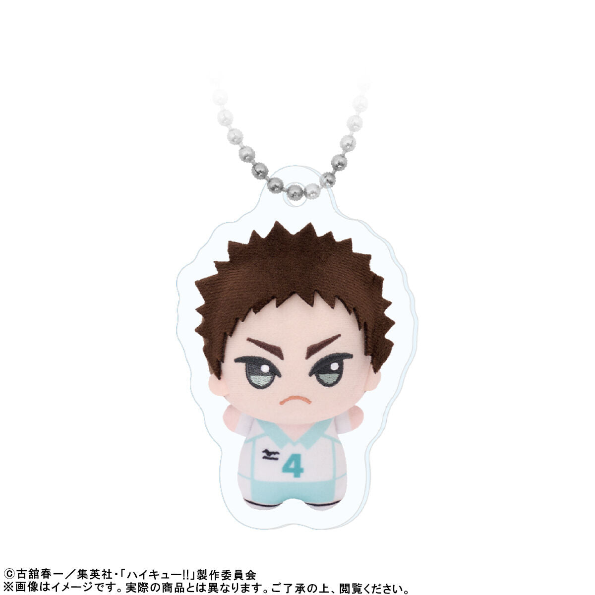 Haikyu!! Chibigurumi Photo Acrylic Keychains Hajime Iwaizumi