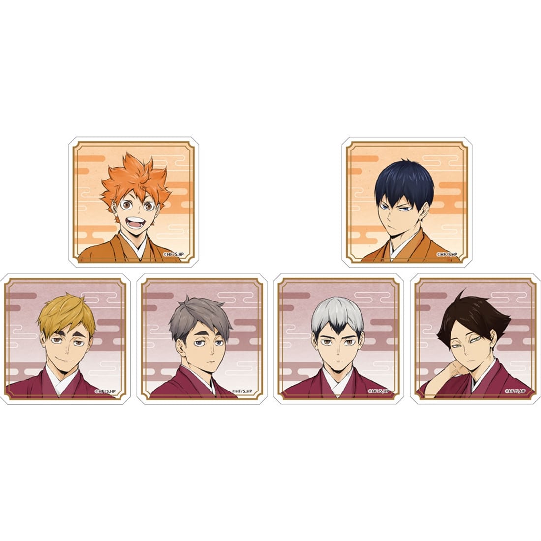 Haikyu!! Karasuno and Inarizaki New Year Pochi Envelope & 6 Stickers - detail 4