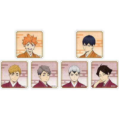 Haikyu!! Karasuno and Inarizaki New Year Pochi Envelope & 6 Stickers - detail 4