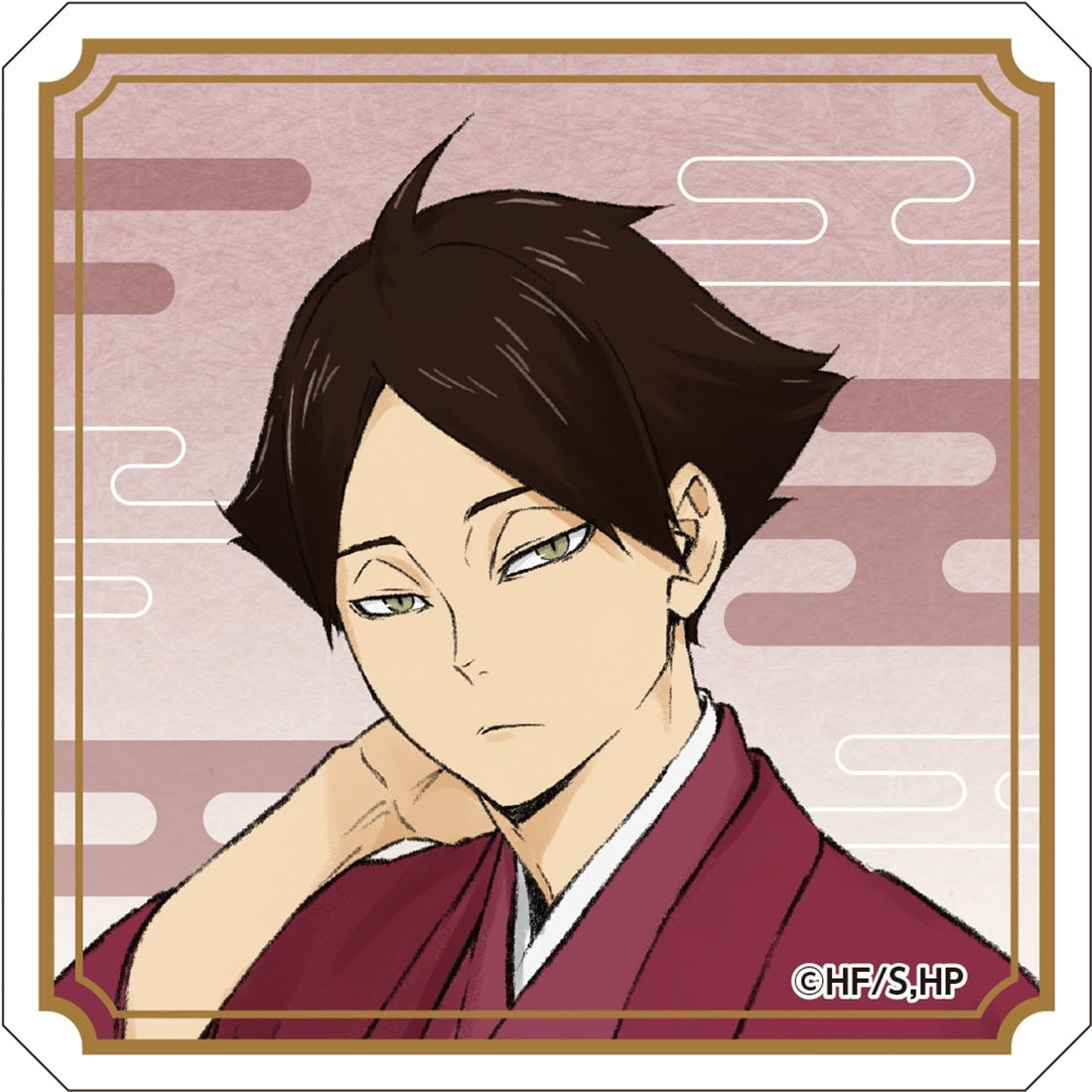 Haikyu!! Karasuno and Inarizaki New Year Pochi Envelope & 6 Stickers - detail 10