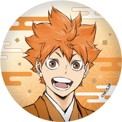 Haikyu!! Karasuno and Inarizaki New Year Washi Can Badge Box of 6 - detail 1