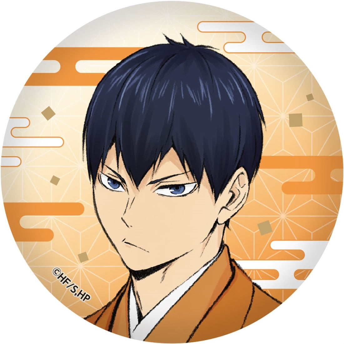 Haikyu!! Karasuno and Inarizaki New Year Washi Can Badge Box of 6 - detail 2