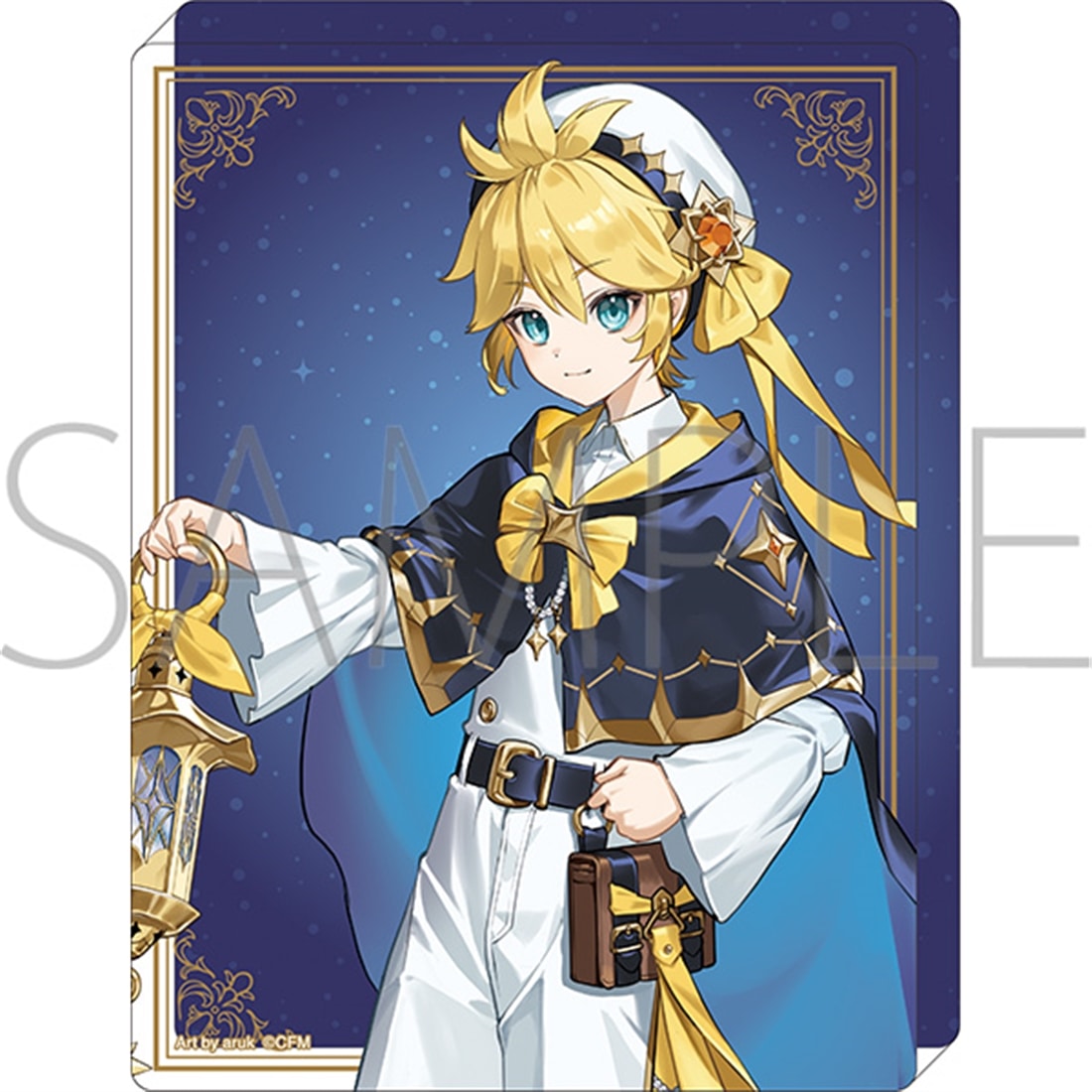 Kagamine Len layered acrylic art panel by aruk