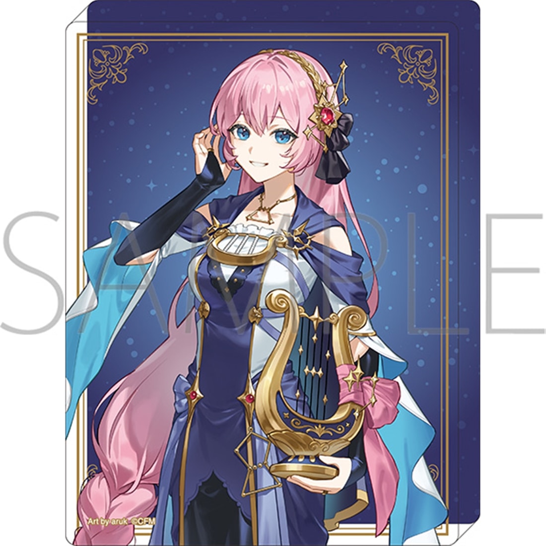Megurine Luka layered acrylic art panel by aruk