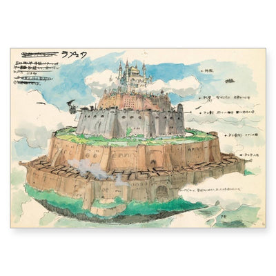 Hayao Miyazaki Imageboard Collection Vol. 2 - Castle in the Sky - official view 3