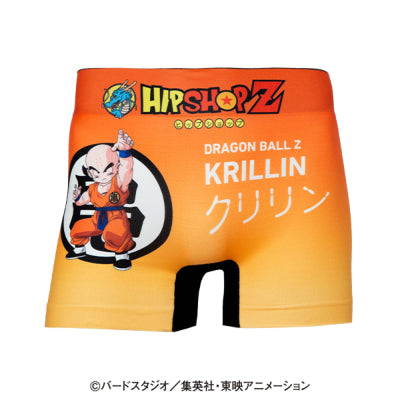 Dragon Ball Z No. 002 Krillin Unisex Polyester Boxer Shorts for Men and Women