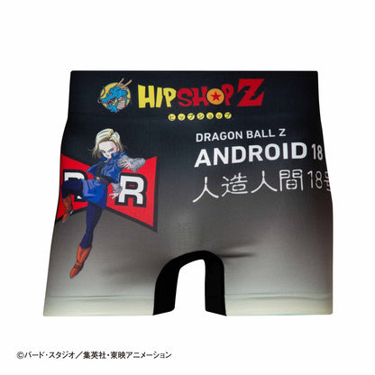 Dragon Ball Z No. 027 Android 18 Boxer Shorts - Unisex Polyester Underwear for Men and Women