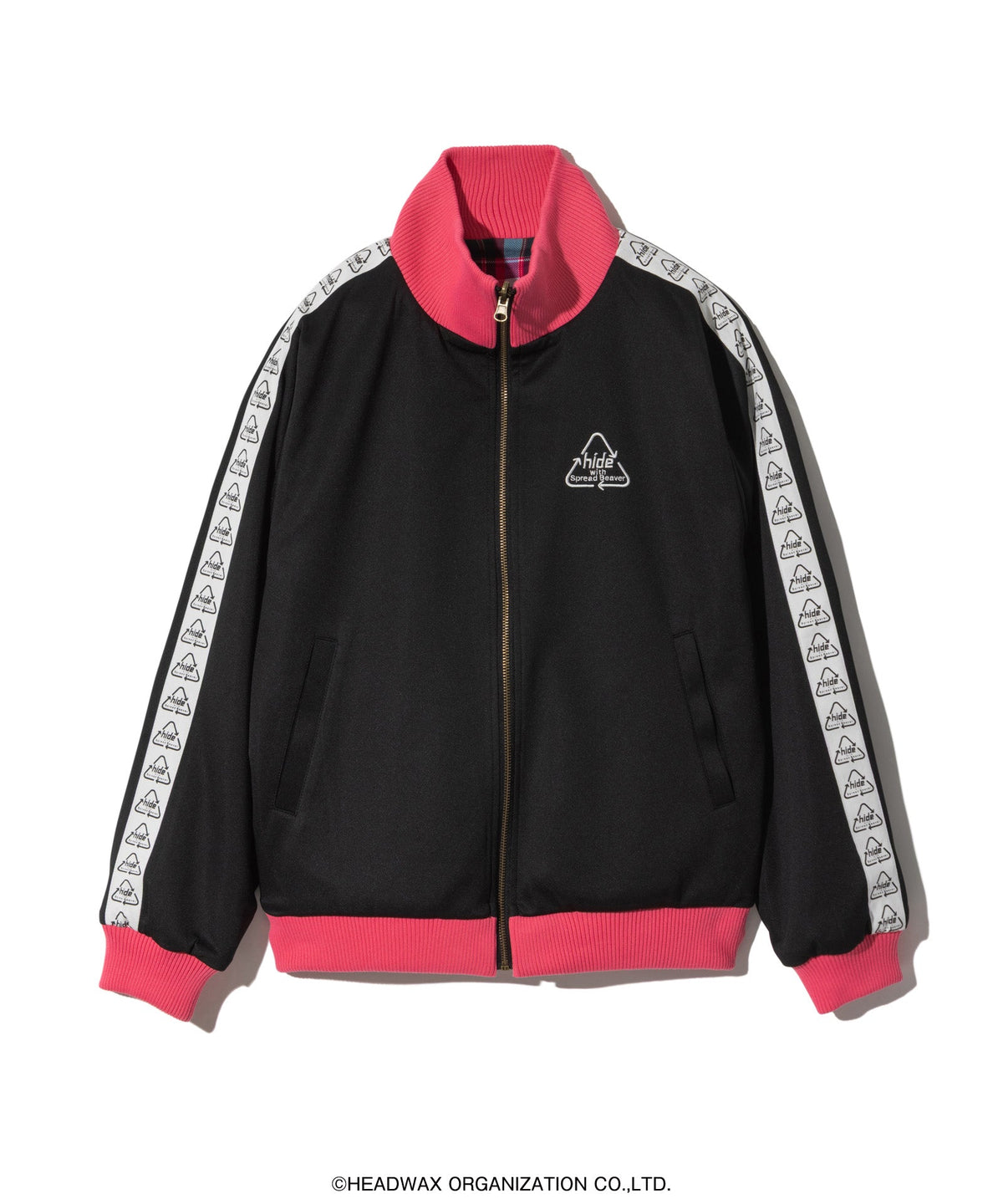 hide Check Track Jacket - official view 2