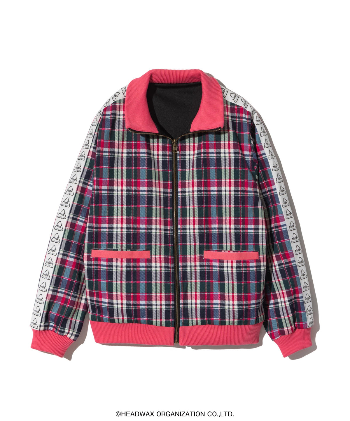 hide Check Track Jacket - official view 5