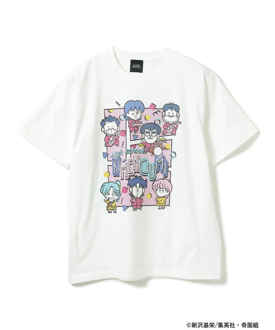 High School! Kimengumi Collaboration - Kimengumi, Yui & Chie Fancy Short-Sleeve T-Shirt - product view