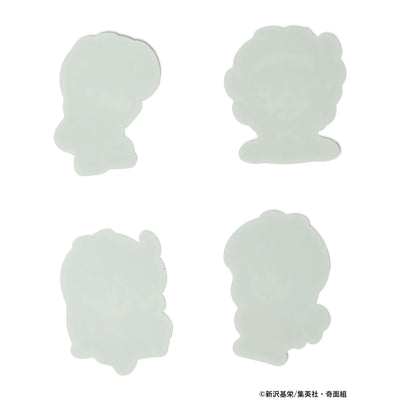 High School! Kimengumi Collaboration - Leaders Fancy Stickers Complete Set Of 4 Types - detail view 2