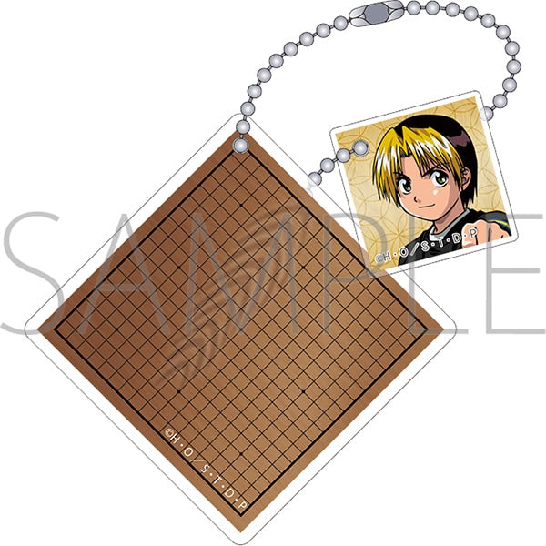 Hikaru no Go – Lenticular Go Board Acrylic Keychain – official product view 4
