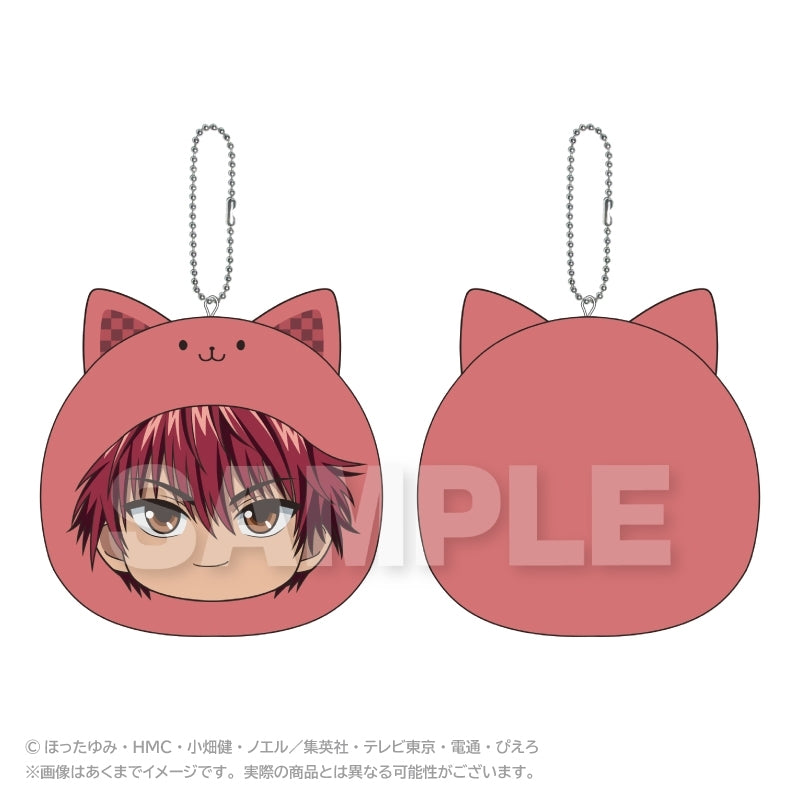 Tetsuo Kaga Marumeitsu cushion keychain front and back
