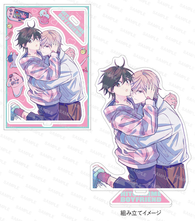 [Special Edition] Hitorijime Boyfriend - Hitorijime Boyfriend Re + Hitorijime Boyfriend New Edition + Bonus Acrylic Stand + 2 Bonus Paper Illustration Sheets