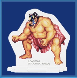 ICHIBAN KUJI STREET FIGHTER - G PRIZE ACRYLIC STAND COLLECTION