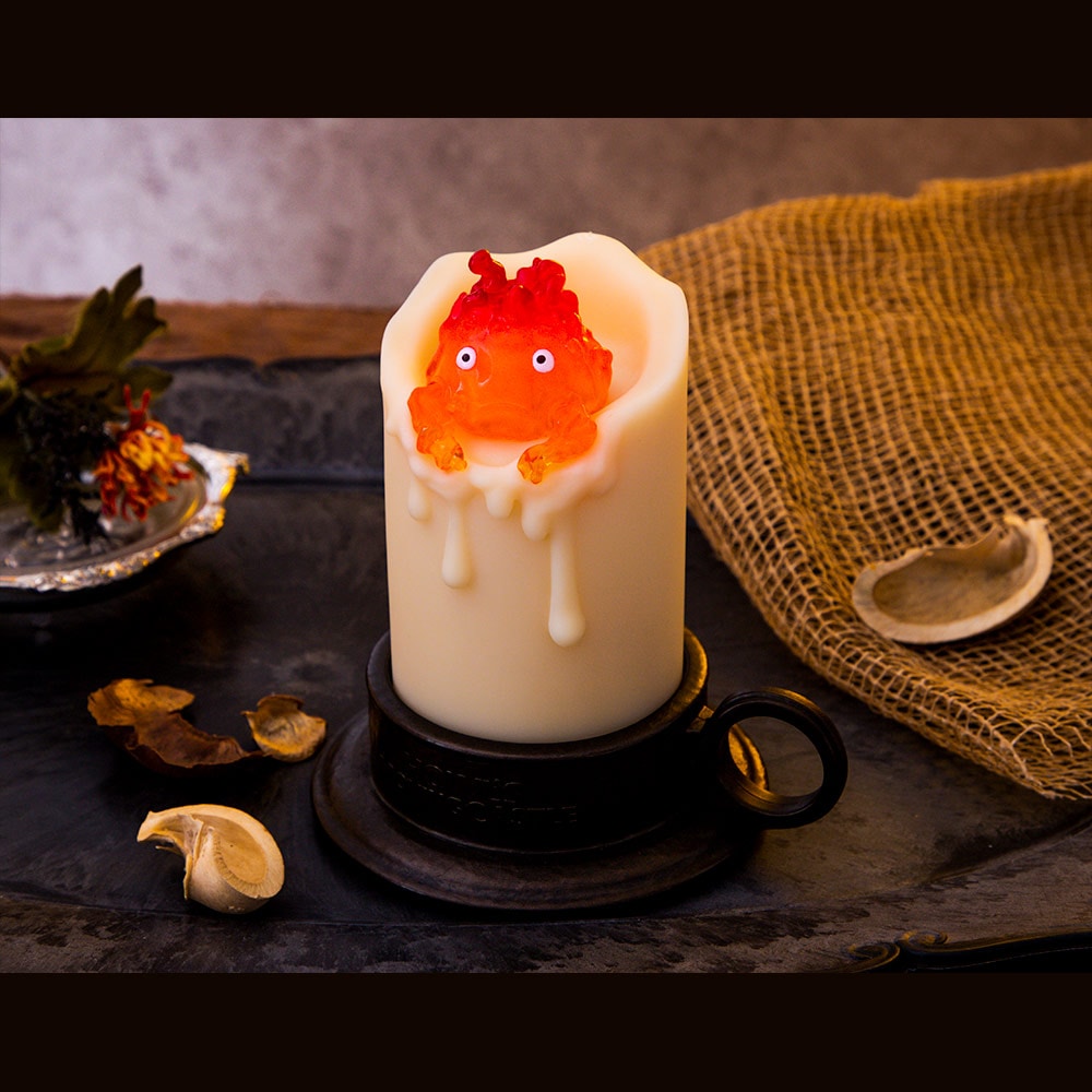 Howl's Moving Castle Calcifer Flickering Candle Light - official view 7