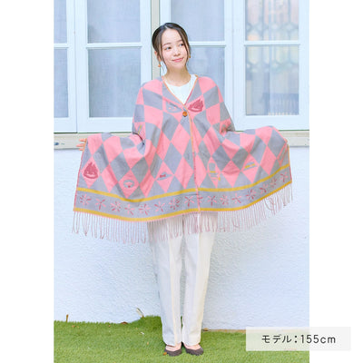 Howl's Moving Castle Howl's Cape Buttoned Stole - official view 3