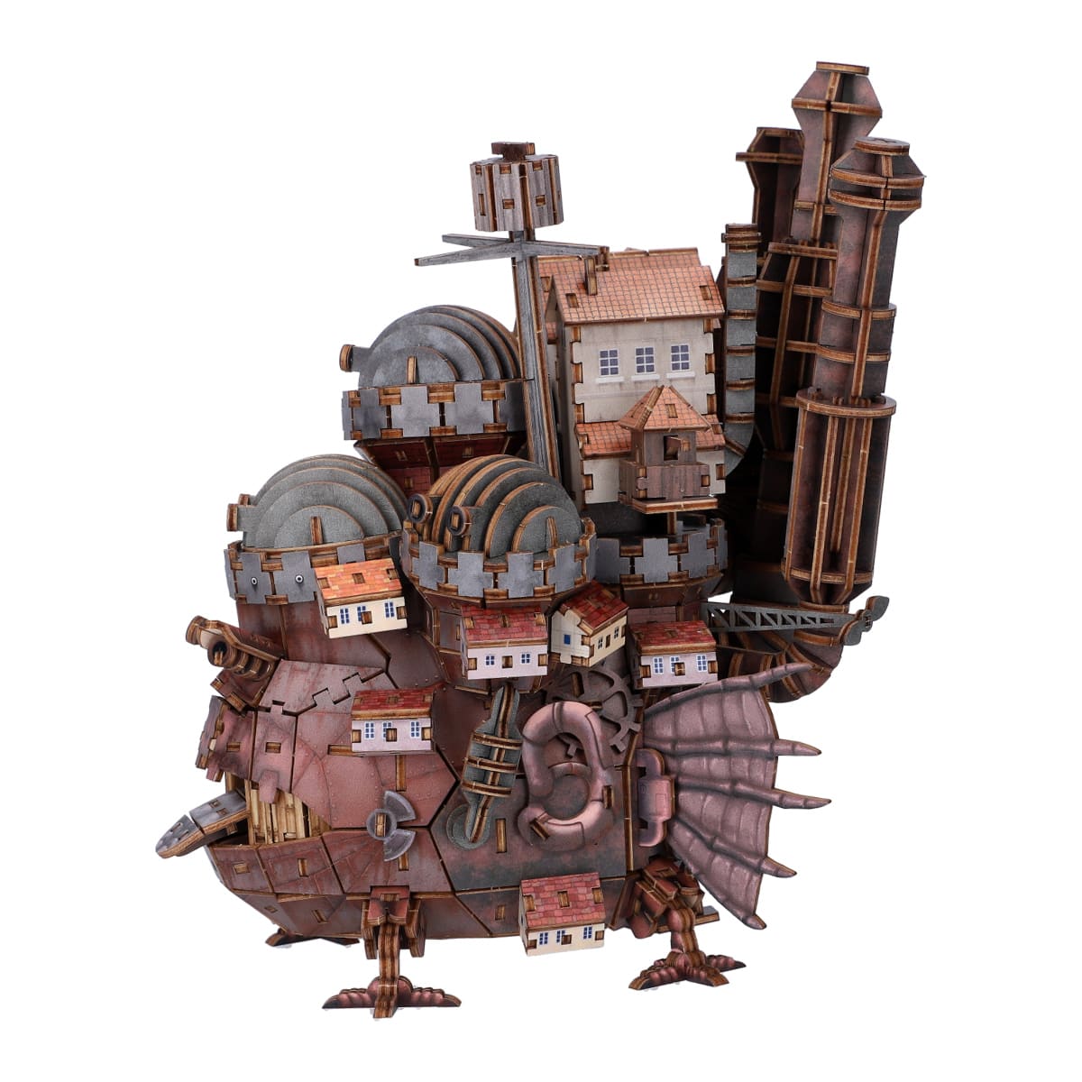 Howl's Moving Castle ki-gu-mi Wooden Model - Howl's Castle Color Ver. - official view 13