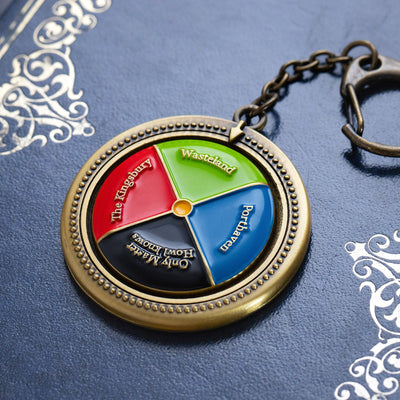 Howl's Moving Castle - Spinning Colour Dial Keyring - official view 1