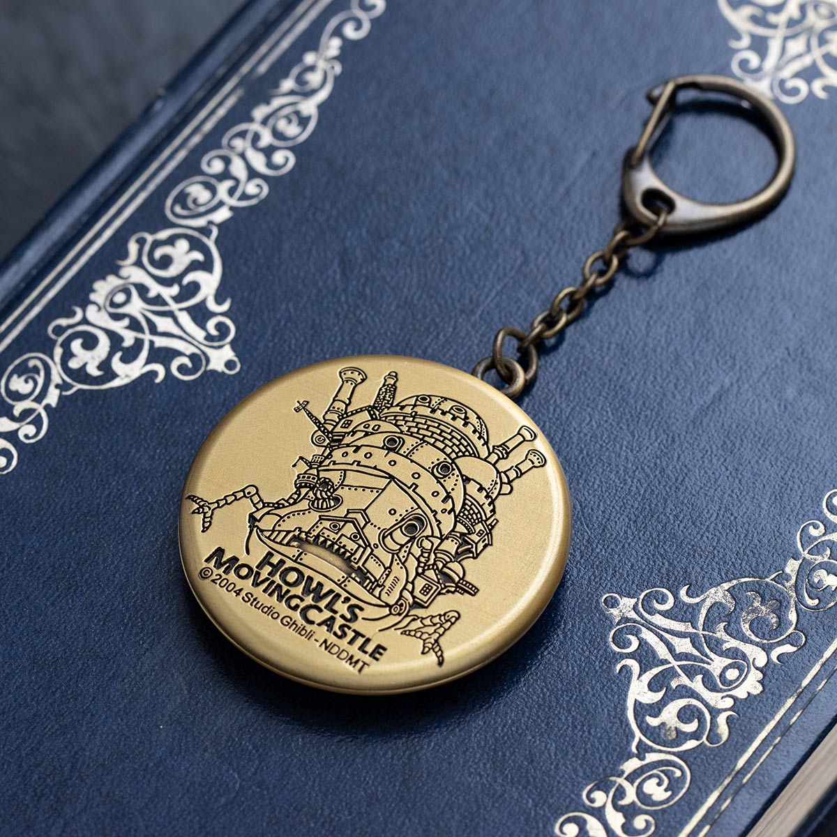 Howl's Moving Castle - Spinning Colour Dial Keyring - official view 3