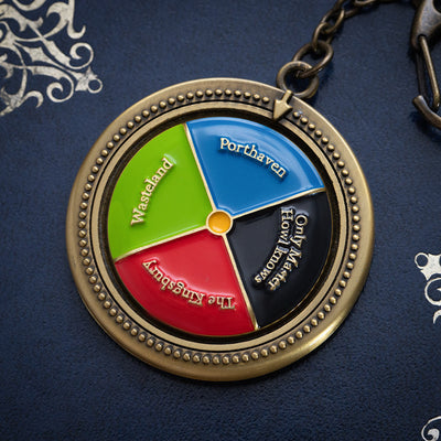Howl's Moving Castle - Spinning Colour Dial Keyring - official view 4