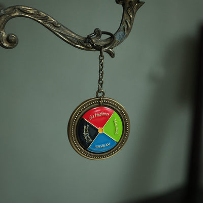 Howl's Moving Castle - Spinning Colour Dial Keyring - official view 8