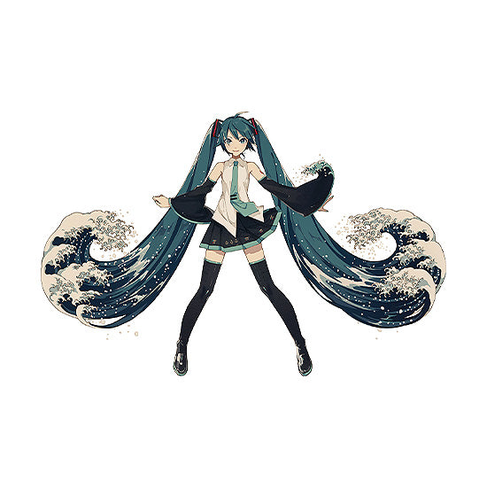 Hatsune Miku x Katsushika Hokusai - Plushie Wave [Pre-Order May 2026]