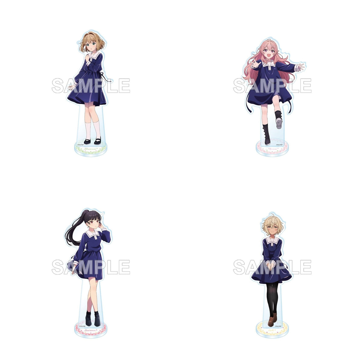 I Want to Love You Till Your Dying Day Acrylic Stand Figure (4 Types) Complete Set