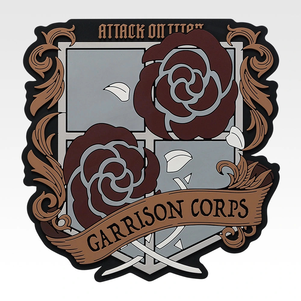 Ichiban Kuji Attack on Titan Dedicate Your Heart - I Prize Rubber Coaster Collection (8 Types) Garrison Corps