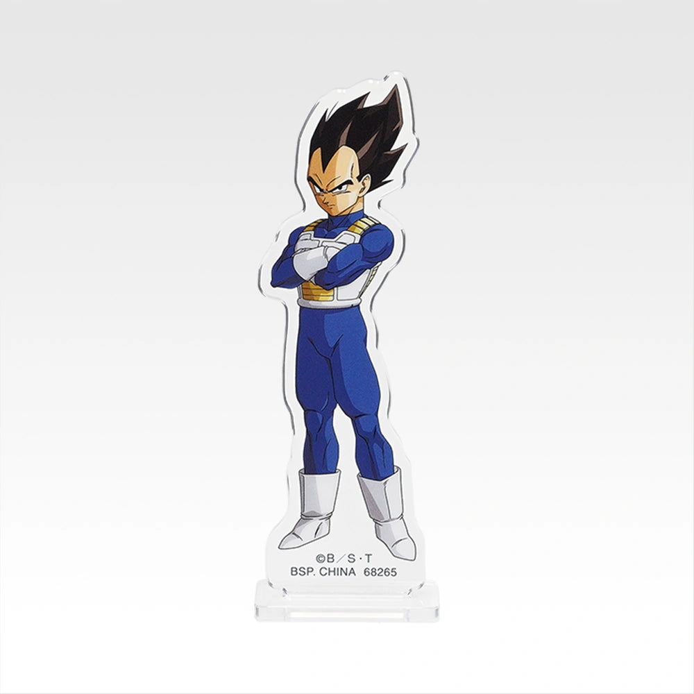 Ichiban Kuji Dragon Ball SPIRIT OF THE SAIYAN - H Prize Acrylic Stand (9 Types) - Vegeta