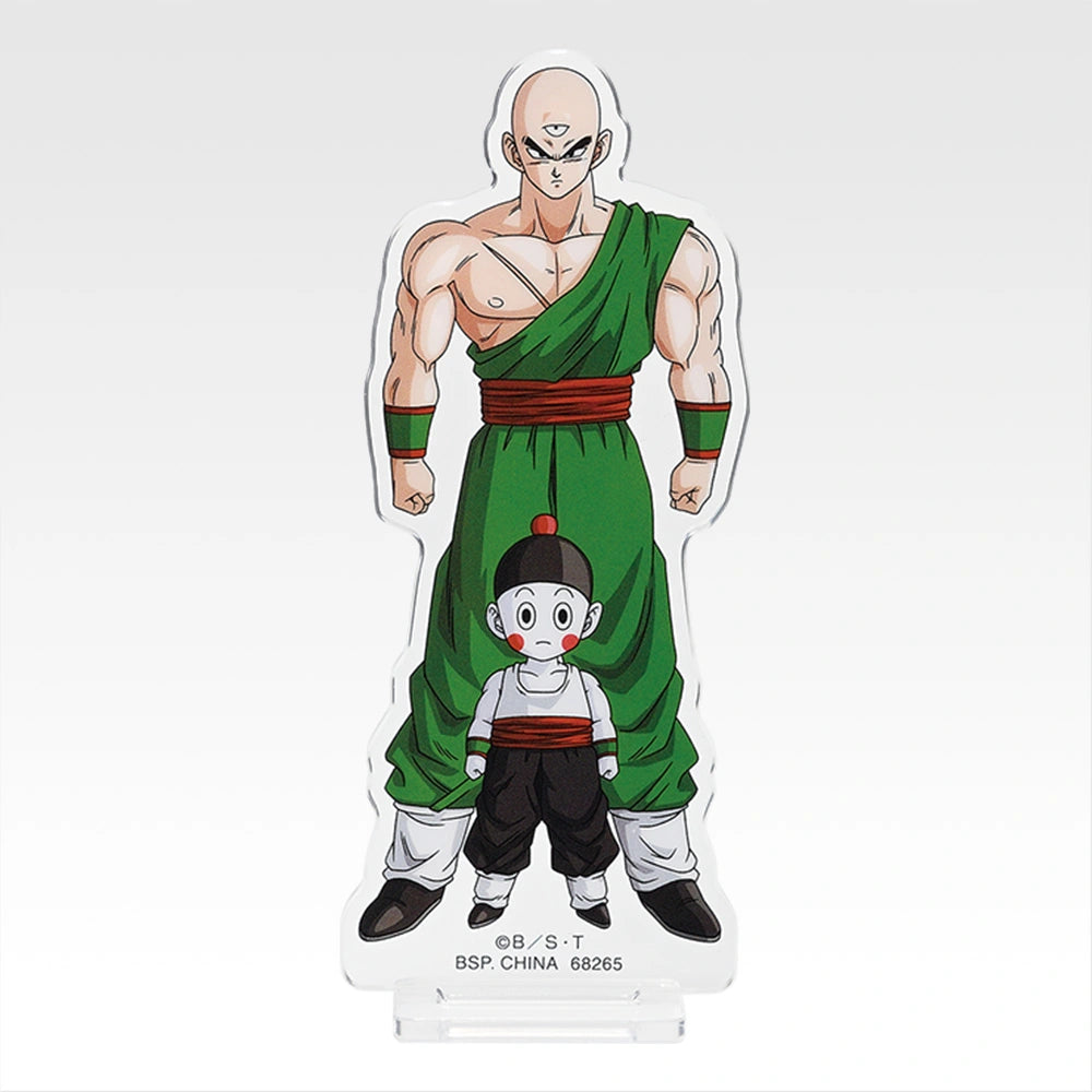 Ichiban Kuji Dragon Ball SPIRIT OF THE SAIYAN - H Prize Acrylic Stand (9 Types) - Tien Shinhan & Chiaotzu