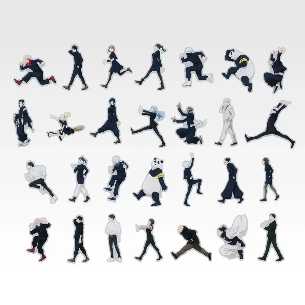 Ichiban Kuji Jujutsu Kaisen 5th Anniversary FINAL! - H Prize Acrylic Badges - Complete Set (28 Types)