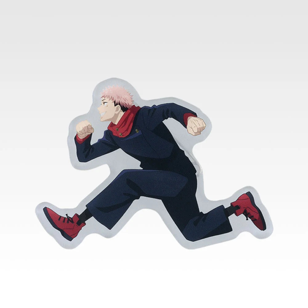 Ichiban Kuji Jujutsu Kaisen 5th Anniversary FINAL! - H Prize Acrylic Badges - Yuji Itadori (Design 1)