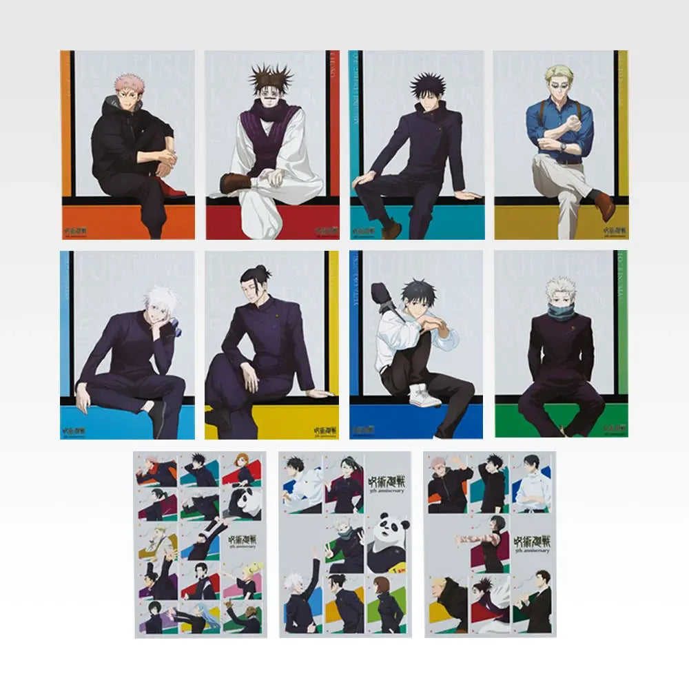 Ichiban Kuji Jujutsu Kaisen 5th Anniversary FINAL! - I Prize A3 Clear Posters - Complete Set (11 Types)